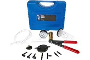 SIXIWANZI Brake Bleeder Kit with Hand Vacuum Pump and Adapters, Hand Held Brake Bleeder Vacuum Pump Kit for Car and Truck