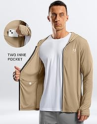 G Gradual Men's UPF 50+ Sun Protection Hoodie
