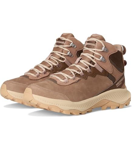 Merrell Men\'s Speed Solo MID WP  Brown/Tan EARTHHiking Boot Sneakers shoes 8 1/2 Merrell Speed Solo Mid Waterproof Hiking Boots - Men main image 3