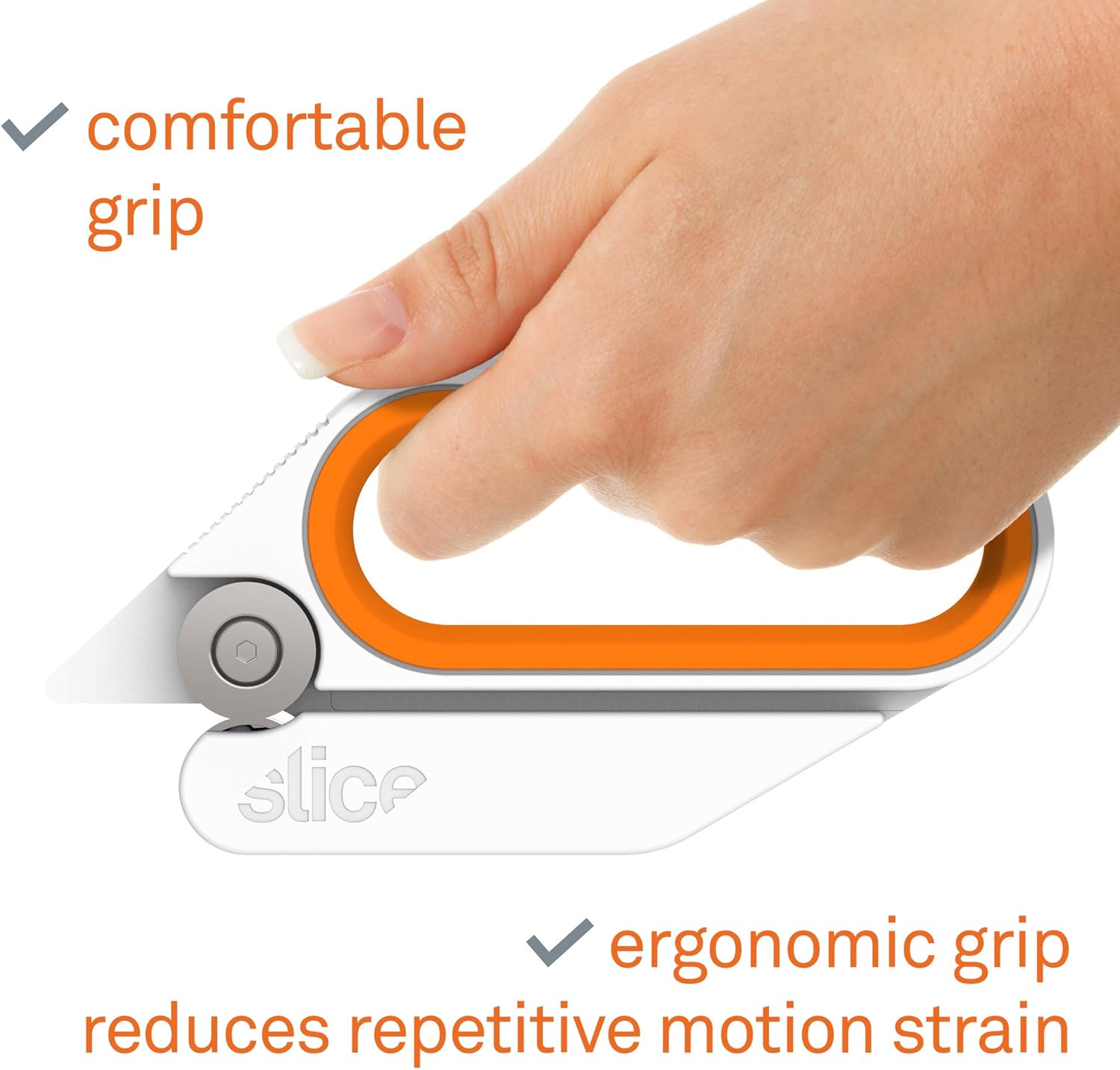 Slice Rotary Tool, Bladeless Scissors, 10598 Ambidextrous Cutter Ideal