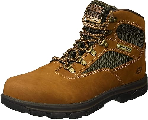 Amazon スケッチャーズ メンズアンクルブーティー12 M米国ブラウン Skechers スケッチャーズ ブーツ