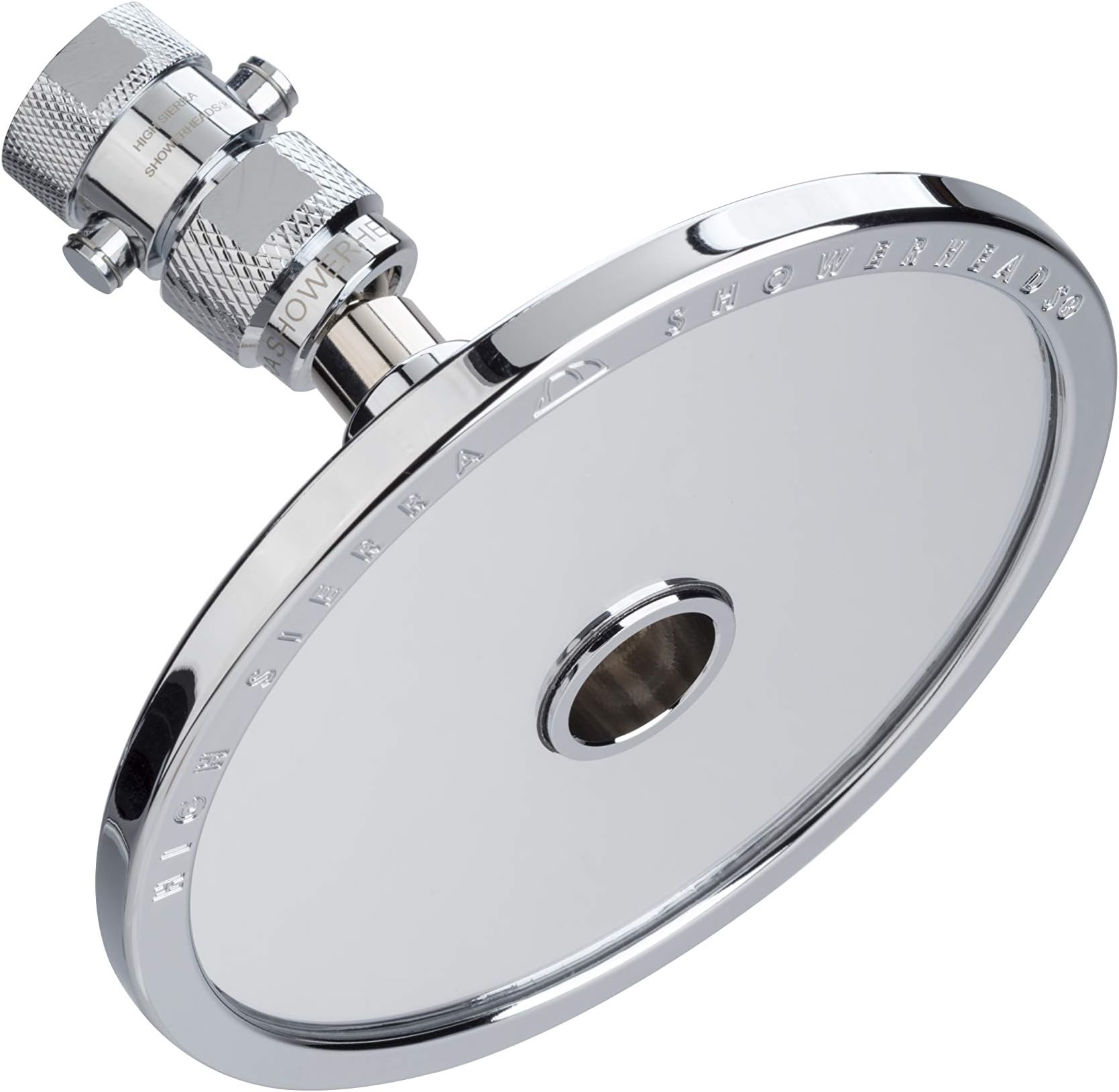 Fogless Shaving Mirror and Shower Head in One - Made of Solid Aluminum that Naturally Heats Up Mirror While Showering - Guaranteed to Never Fog! 1.8 GPM - Chrome