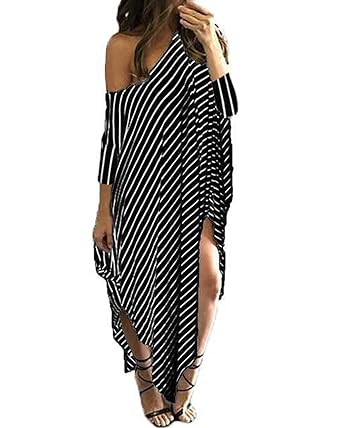 vestito lungo nero estivo