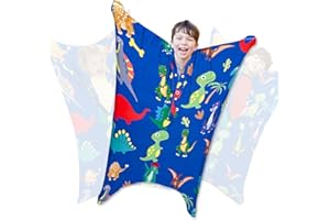 JFHNMLW Dinosaur Sensory Body Sock for Autistic, Sensory Socks for Kids, Sensory Items for Lmprove Sensory Processing Disorder, Special Needs Body Socks for Kids with Sensory Issues Gifts (Large)