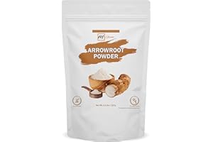 mGanna 100% Natural Arrowroot Powder 227 g / 0.5 lbs for Baking and Food Recipes (Maranta arundinacea)