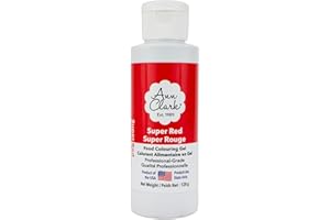 Ann Clark Super Red Food Coloring Gel Large 128 g Professional Grade Made in USA