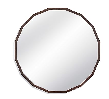 Amazon Com Langley Wall Mirror In Bronze Finish Home Kitchen