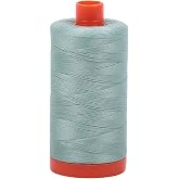 Aurifil A1050-2845 Solid 50wt 1422yds Light Juniper Mako Cotton Thread