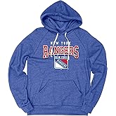 Blue 84 NHL unisex-adult Nhl Officially Licensed Tri-blend Hooded Sweatshirt High Sticking