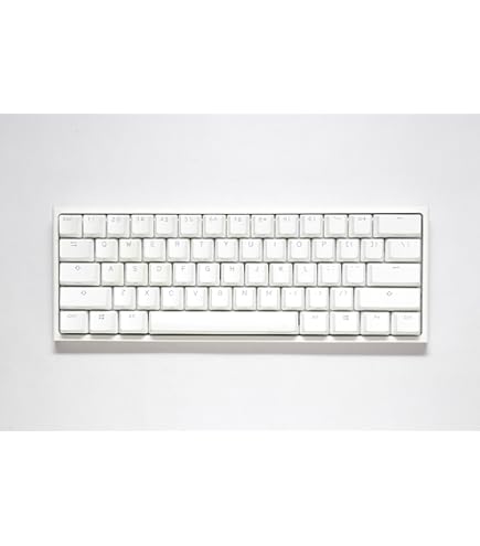 キーボード Ducky One 3 Mini 60% Aura Edition Ducky One 3 Mini Aura Clear Black 60% Hotswap RGB LED Double
