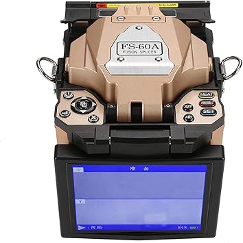 Empalmador de fusión de fibra óptica