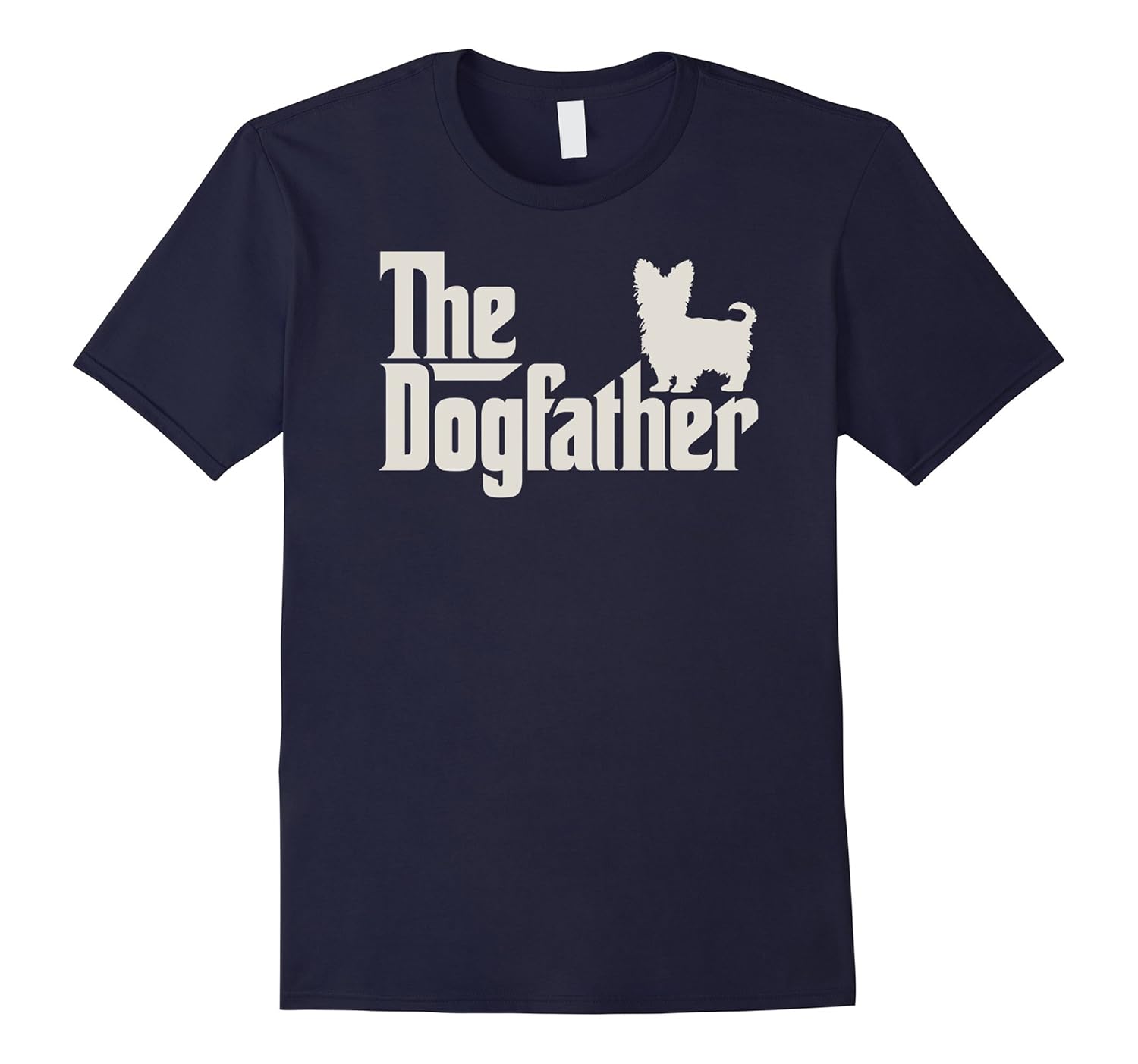 The Dogfather Yorkshire Terrier Funny Dog Owner Shirt-ANZ