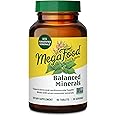MegaFood Balanced Minerals - Calcium, Fermented Magnesium Glycinate, Zinc, Selenium, GTF Chromium, Molybdenum, Nettle Leaf, Horsetail Leaf - Made Without 9 Food Allergens - 90 Tablets (30 Servings)