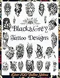 Black&Grey Tattoo Designs: Over 700 Creative Tattoo