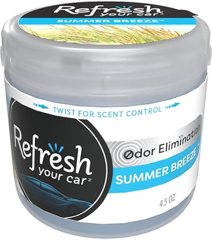 Amazon.com: Refresh Your Car! 84921 Fresh Linen Scent Scented Gel