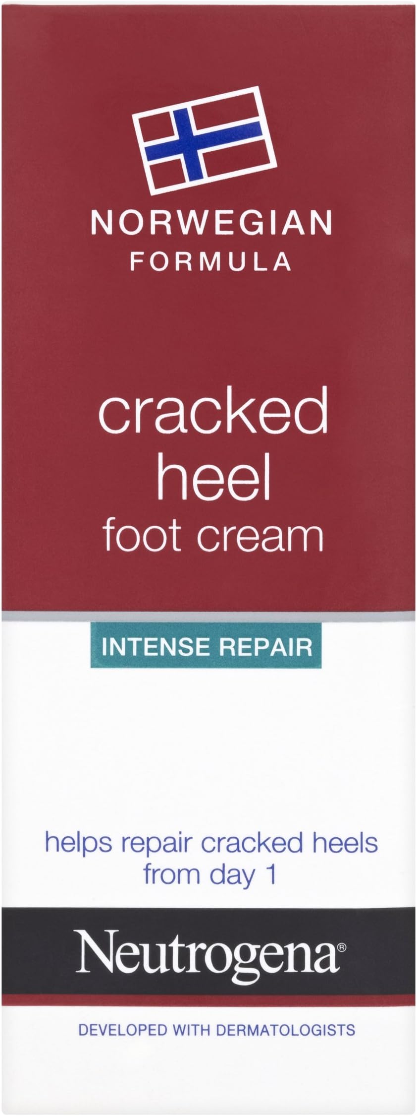 Neutrogena Norwegian Formula Cracked Heel Foot Cream 40ml Intense Moisturise