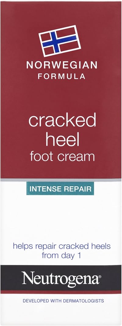 Neutrogena Norwegian Formula Cracked Heel Foot Cream 40ml Intense Moisturise