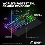 SteelSeries Apex Pro TKL HyperMagnetic Keyboard German QWERTZ 2023 Edition view 3