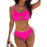 Blooming Jelly Womens Bikini Sets Cheeky Two Piece Swimsuit 2026 String Curvy Cutout Bathing Suit