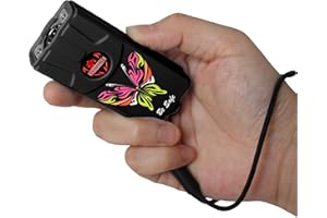FIGHTSENSE Flashlight Stun Gun for Self Defense – Rechargeable Stun Gun for Women – Compact & Powerful Self Defense Flashlight