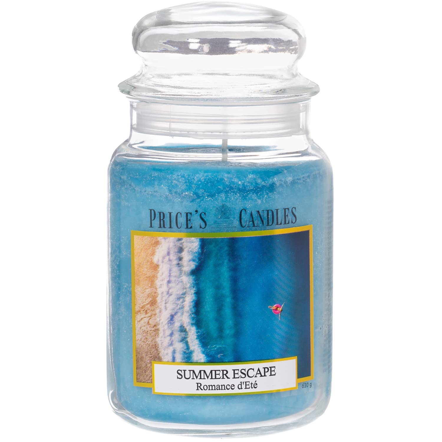 Price's Candles Large Jar Candle, Refreshing Summer (Fragrance Range)