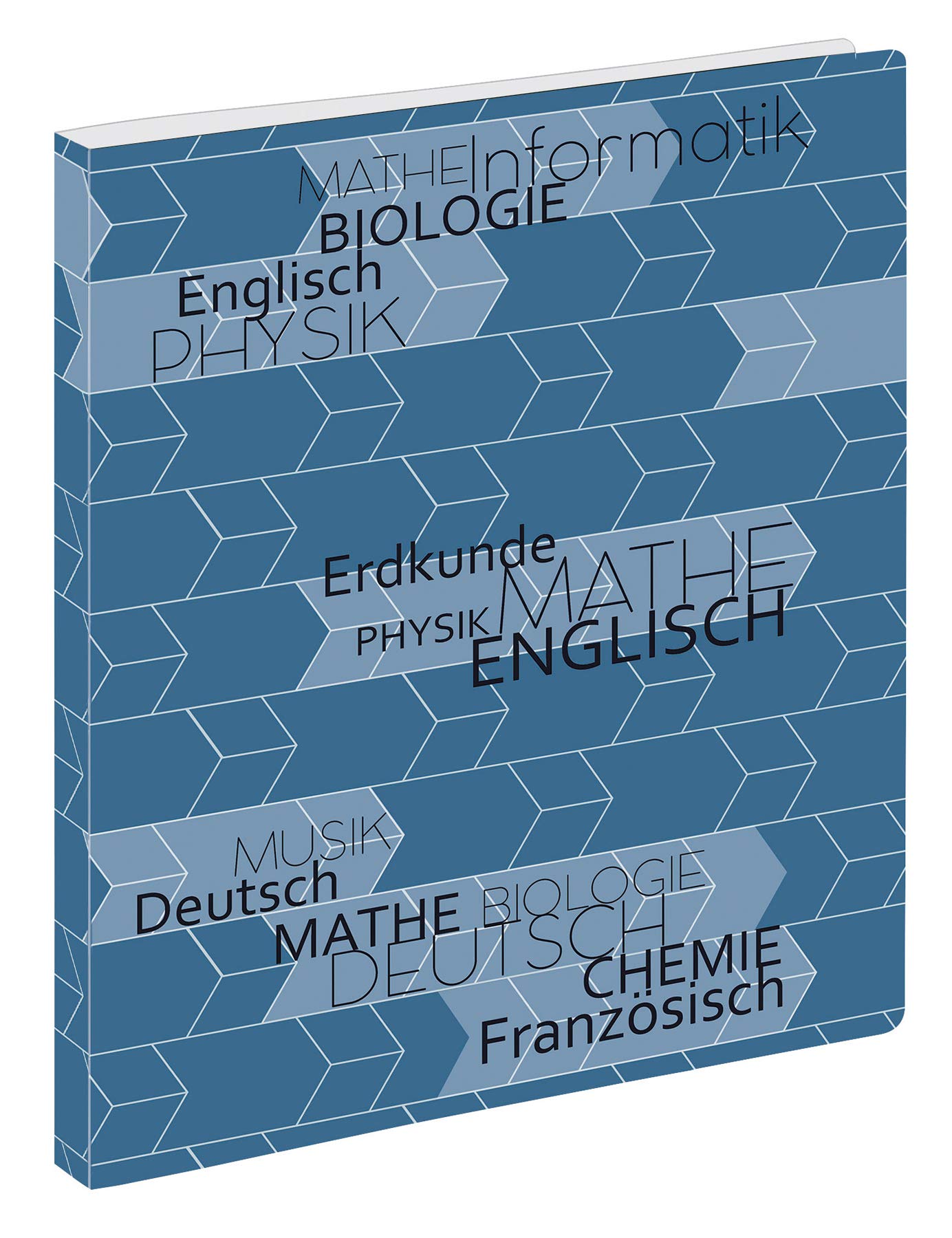 Veloflex School 1144828 School Folder DIN A4 Polypropylene Film 2-Ring Mechanism 15 mm Filling Height Suitable for Approximately 100 Sheets 80 g Paper 1 Piece