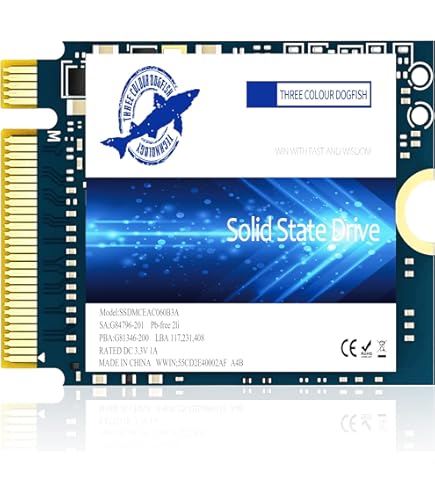 KINGDATA M.2 2230 SSD 512GB PCIe NVMe Gen 4.0X4 Internal Solid
