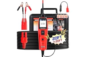 Autel PowerScan Automotive Circuit Tester, Power Circuit Probe Tool, 12-24V Electrical Short Open Breaker Circuit Finder, AC/DC Current Resistance, Duty Cycle, & 20FT Extension Cord, for 99% Cars