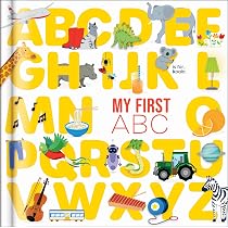 My First ABC: Colorful Alphabet Learning Books for Toddlers 2-4