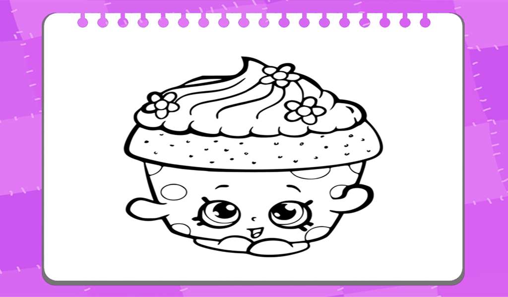 Amazon.com: Coloring Book Cupcake Pages : Apps & Games