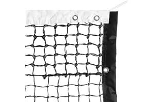 Aoneky 42' Outdoor Replacement Professional Tennis Court Net - 4 mm Double Braided