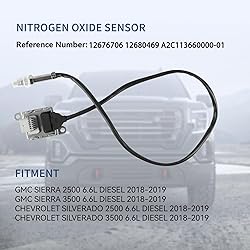 Downstream NOX Sensor 12676706 Compatible with