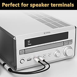 Elecan 14 AWG Speaker Cable Wire 4 Feet with