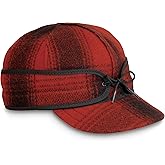 Stormy Kromer The Original Cap, Wool Blend Hat, Warm Winter Outdoor Cap with Flannel Lining, Earflaps, for Men and Women