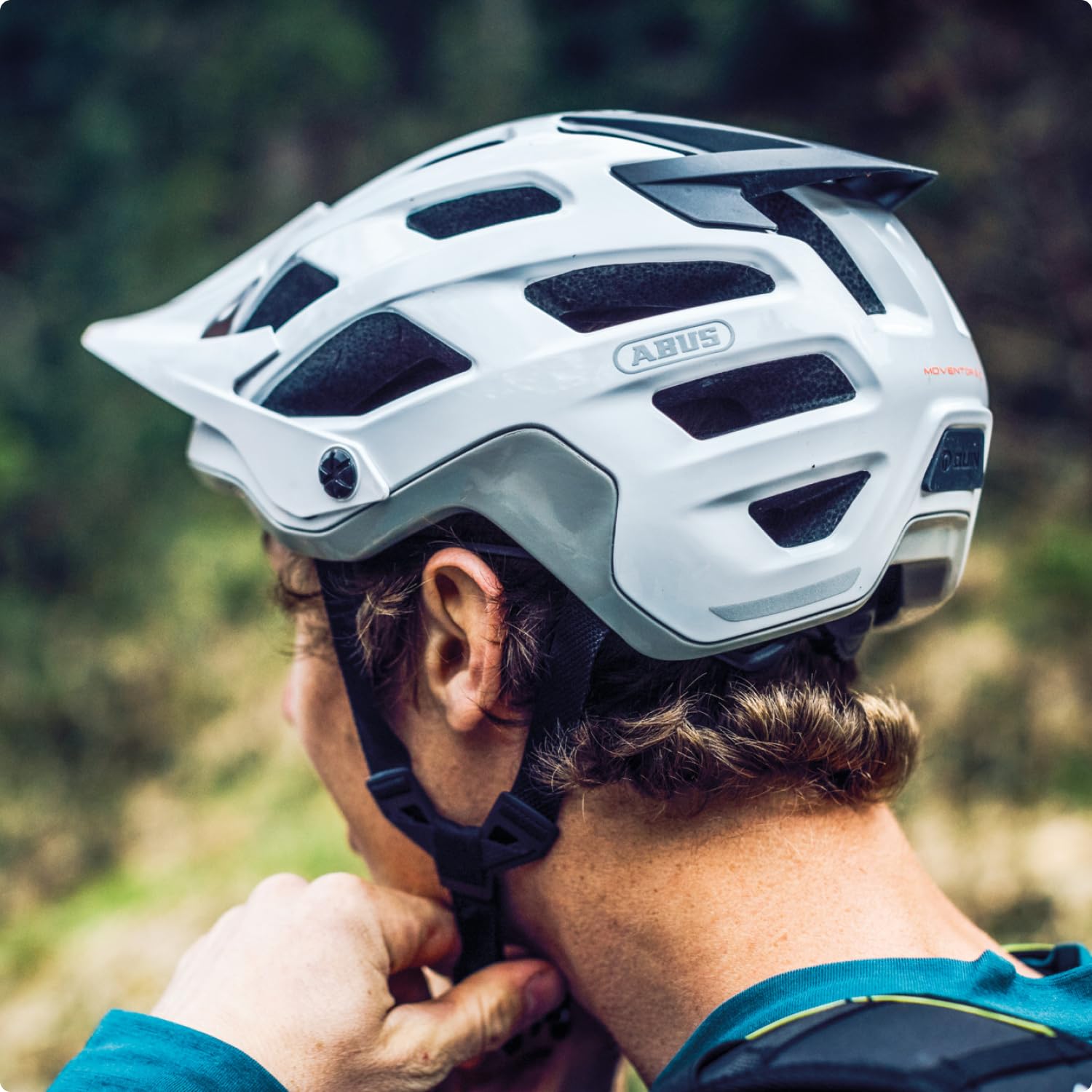ABUS MTB-Helm Moventor 2.0 MIPS - Fahrradhelm mit Aufprallschutz für den Geländeeinsatz auf dem Mountainbike - All-Mountain-Helm für Damen und Herren - Schwarz Matt, M 6