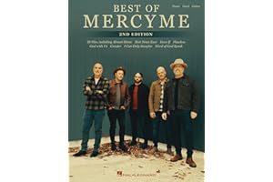 Best of MercyMe, 2nd Edition - Piano Vocal Guitar Songbook | Christian Worship Sheet Music Book for Piano Voice and Guitar | Contemporary Christian Hits Arranged for Intermediate Players