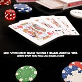 M.Y Texas Holdem Poker Set 300 Piece Aluminium Case 11.5g Chips 2 Decks view 7