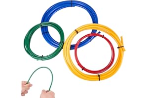 WISSCOOL 4Pcs Conditioning Copper Tubing Pipe Extension 1/4" 3/8" 1/2" 5/8" Sizes AC Copper Pipe Bender for HVAC Refrigerator Repair Tube Bender Set