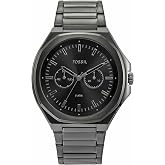 Evanston Multifunction Gunmetal Stainless Steel Watch
