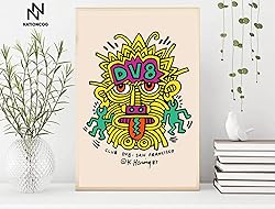 Nationcog Colourful Print Club Dv8 San Francisco