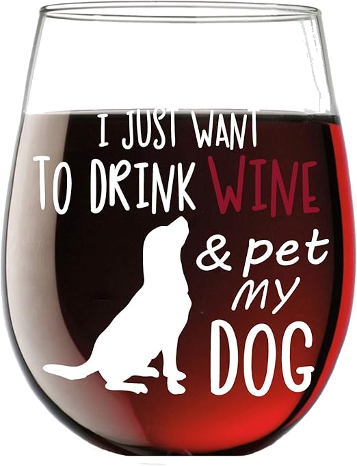 gifts for wine and dog lovers