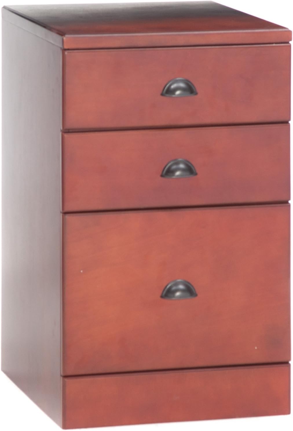 Amazon Com Belham Living Cambridge 3 Drawer Filing Cabinet Rich