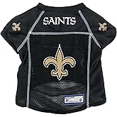 Littlearth NFL New Orleans Saints Basic Pet Jersey, Team Color, X-Small