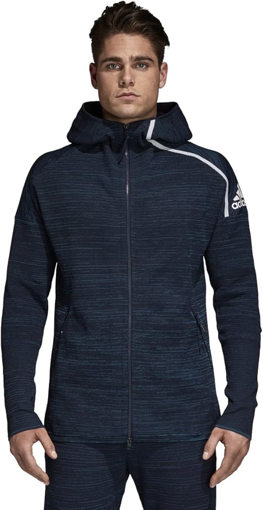 adidas men's spring parley primeknit zne hoodie