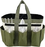 Ghopy Garden Tool Holder Bag 8 Pockets 600D Oxford Heavy Duty Tote view 1