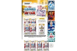 Match Attax New Mega Multipack 25/26 Soccer Cards Includes 48 Cards + 3 LE Cards + Hassentials Sticker, 2026 Soccer Cards