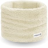 Havccdi Kids Fleece Neck Warmer Gaiter, Winter Velvet Infinity Scarf for Boys Girls Double-Layer Face Ski Mask for the Cold