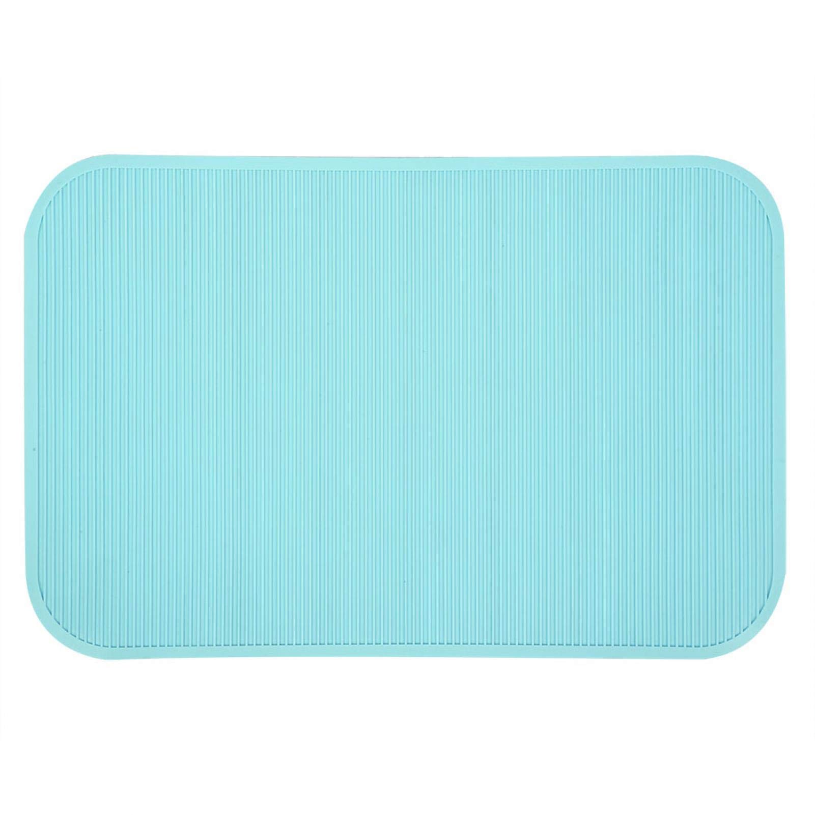 CHICIRIS Pet Non-Slip Rubber Mat, Easy To Clean Non-Slip Mat for Pet Grooming Table, 3 Colors 1 Pcs for Dog Home Cat Pets(green)