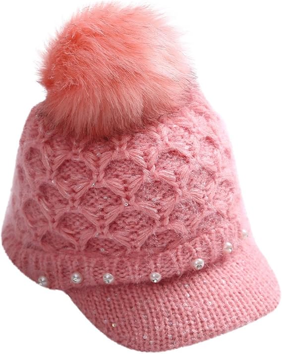 ladies peaked wooly hat