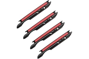 Aventik Tenkara Line Keeper/Winder, 4Pcs Portable Durable Bobbin Winder Clip on Tenkara Rod Fishing Tackle